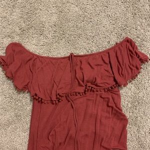 Off the shoulder top